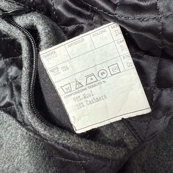 Burberry London men’s wool cashmere coat size 46 - Picture 7 of 7